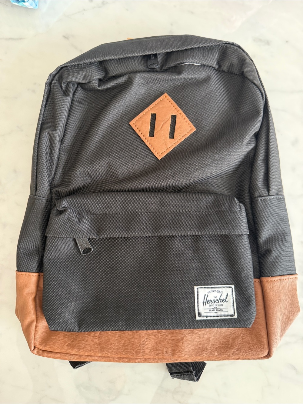 Herschel Supply Company Black & Tan Two-Tone Kids Backpack